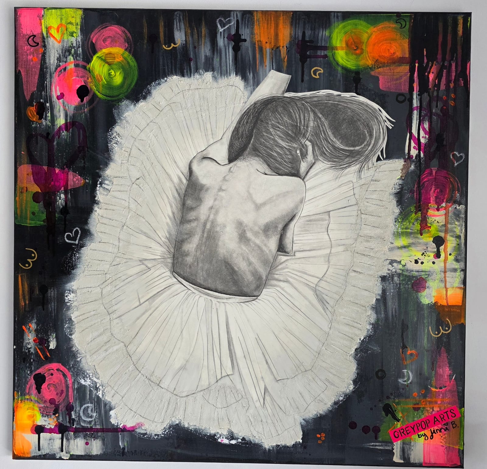 Ballerina von GREYPOP ARTS by Jenni B.