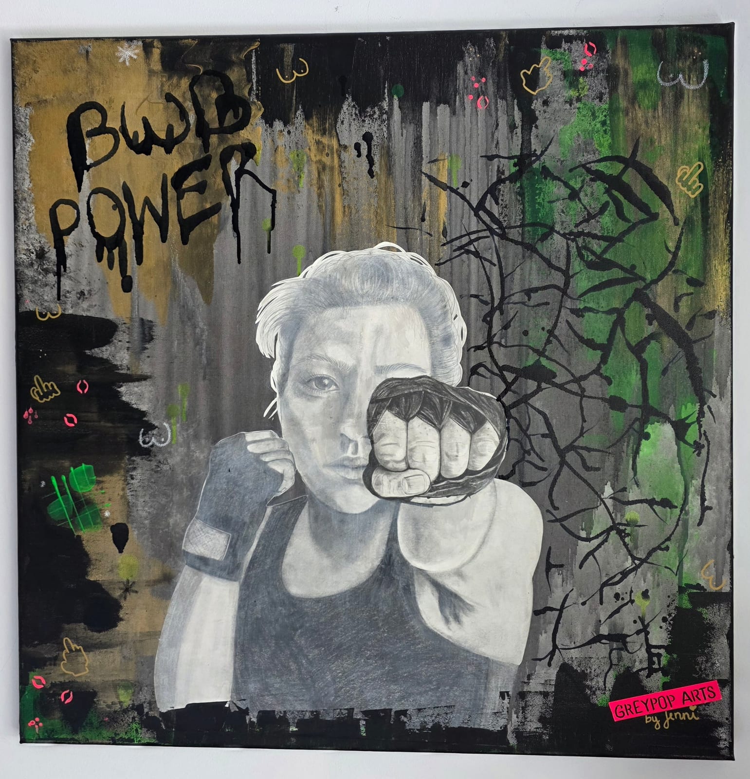 BoobPower von GREYPOP ARTS by Jenni B.