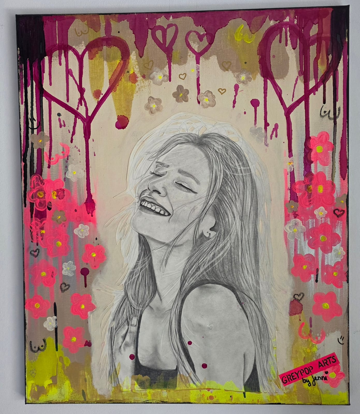 Lebenslust von GREYPOP ARTS by Jenni B.