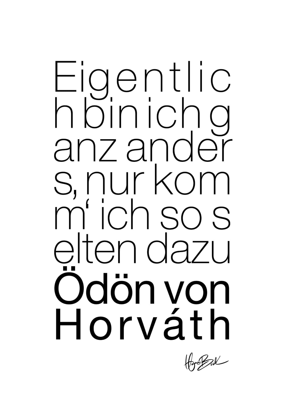 CHARAKTER von Hans Böck