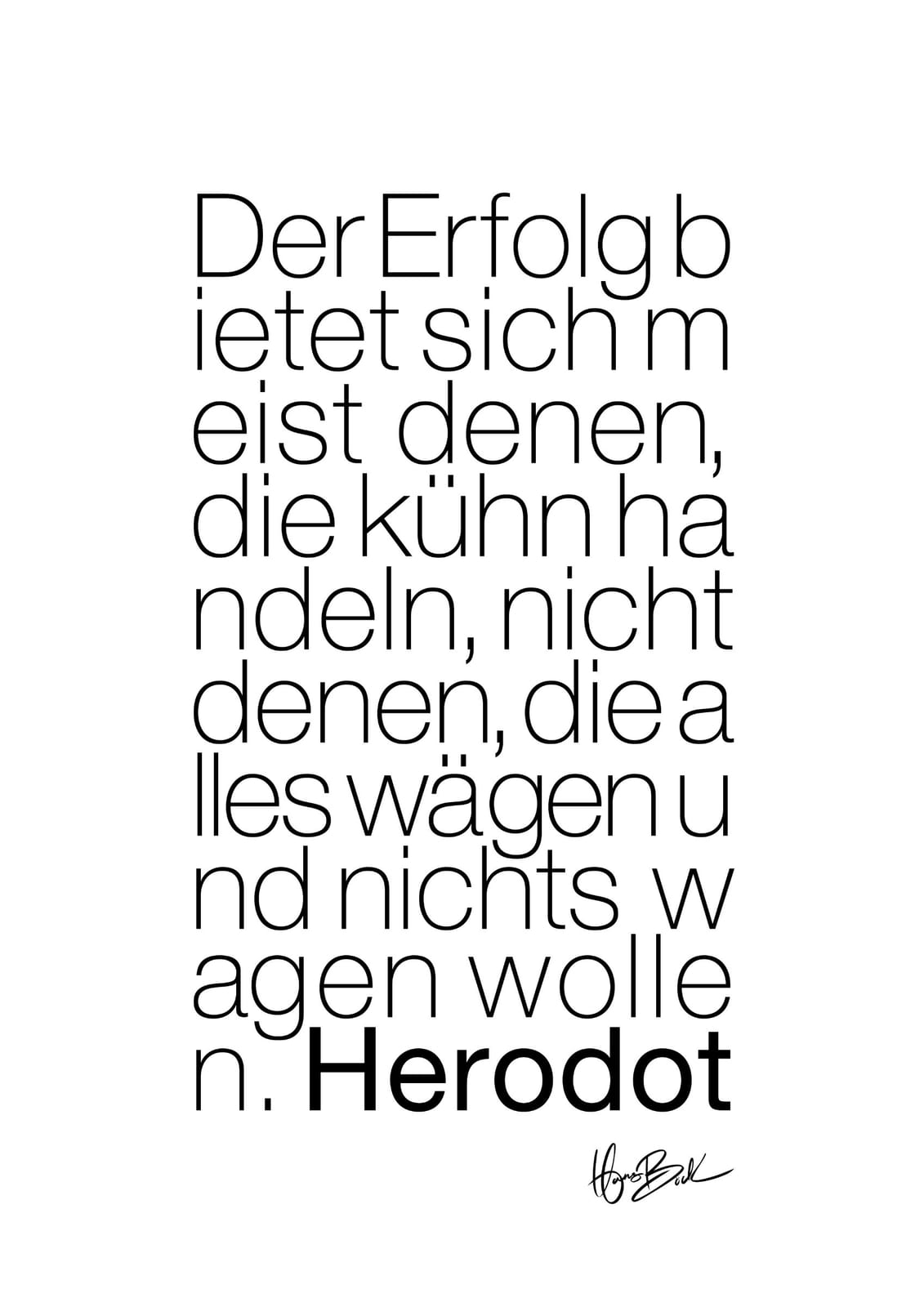 ERFOLG von Hans Böck