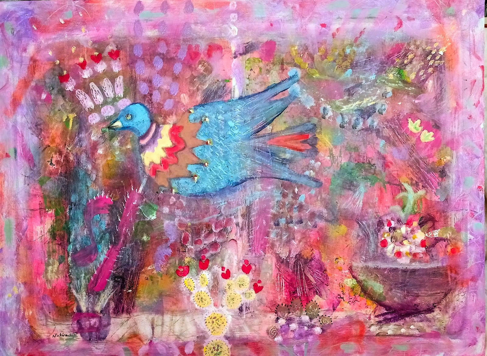 bird of paradise von Nalini Cook