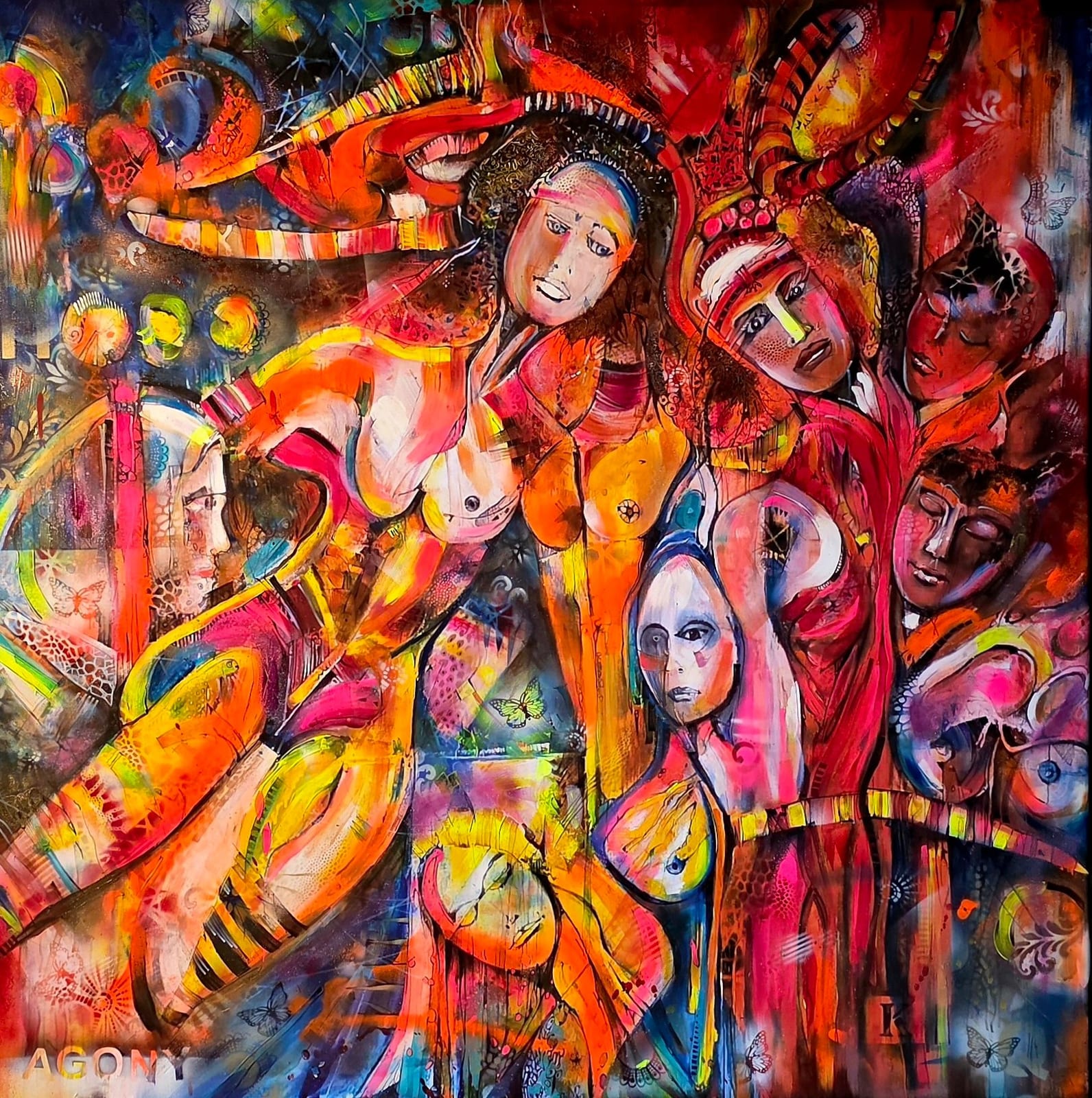 SACRED AGONY von Cichy Cyril