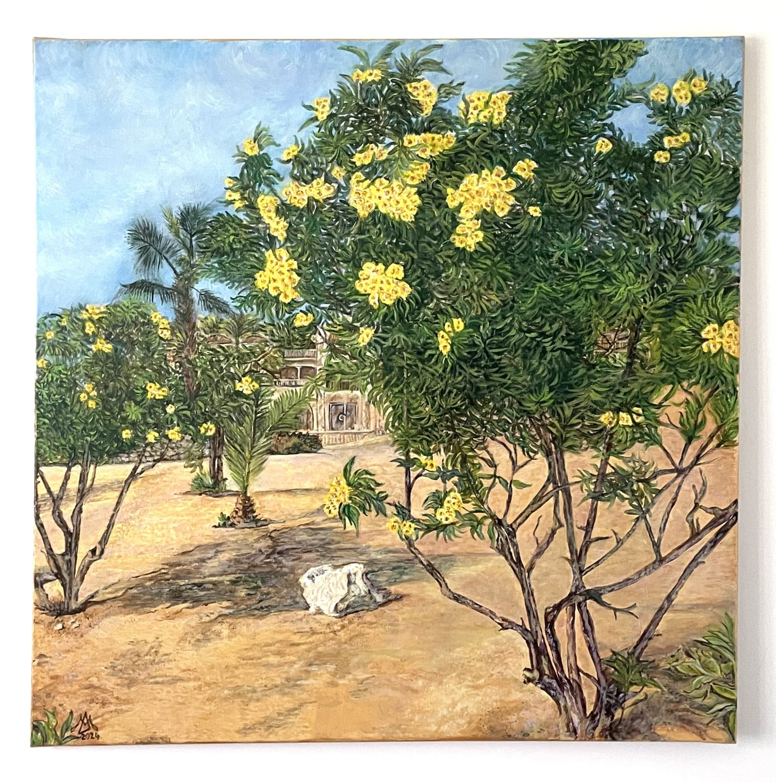 Garten am Roten Meer von Margit Veronika Doupnik