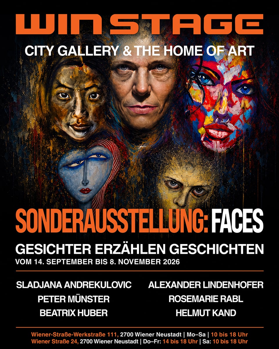 Event: Special Exhibition: Faces – Faces Tell Stories. 🎨