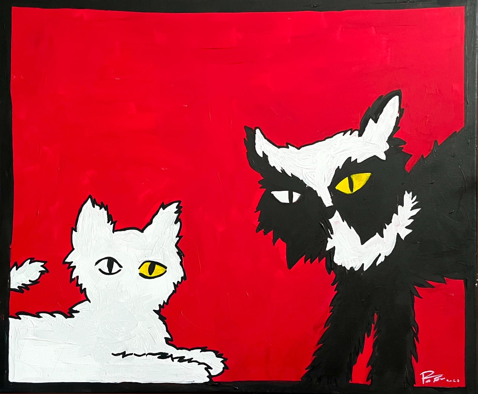 Whiskers and Percy von Rubina Faber