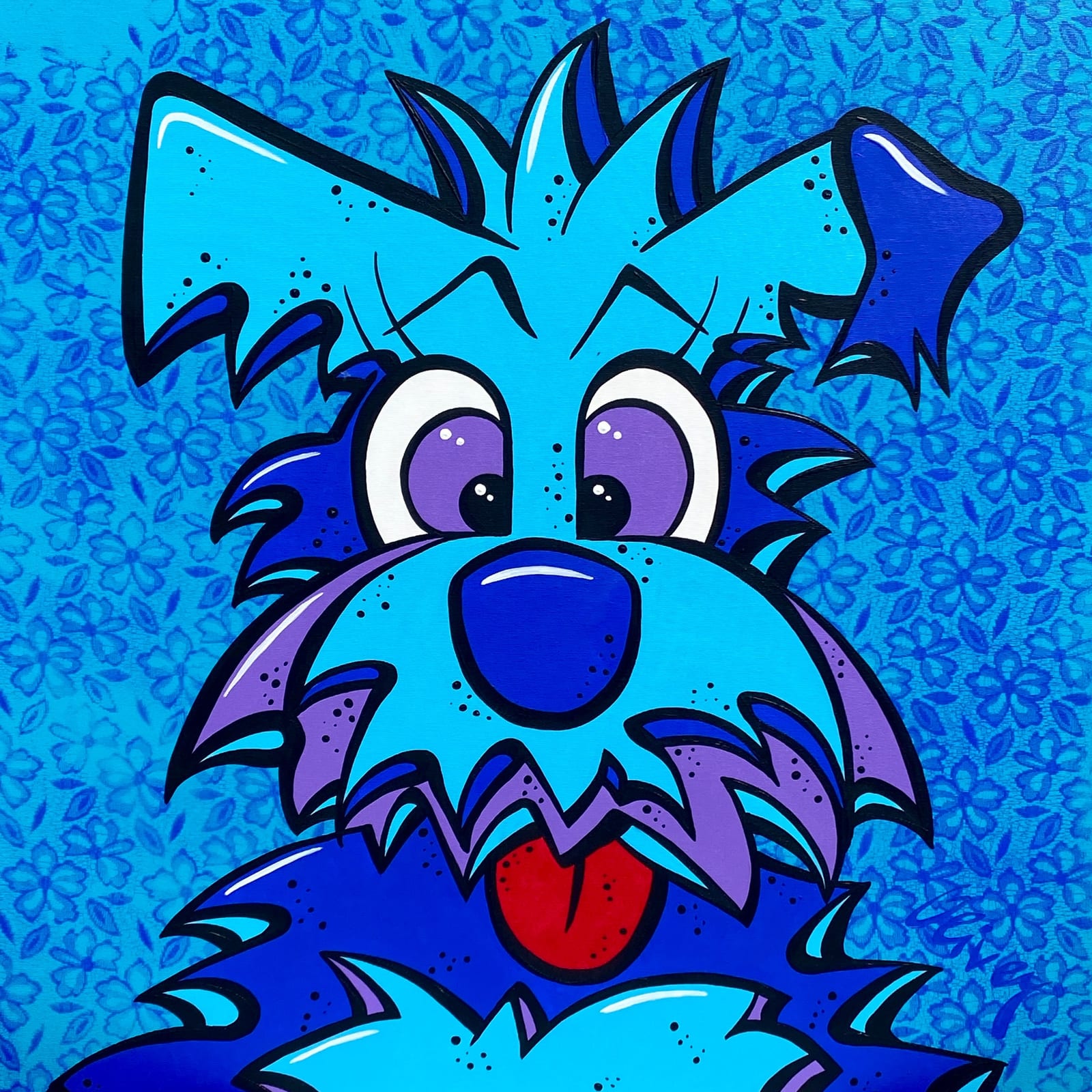 Mojo (blue period) von Oliver Feistmantl