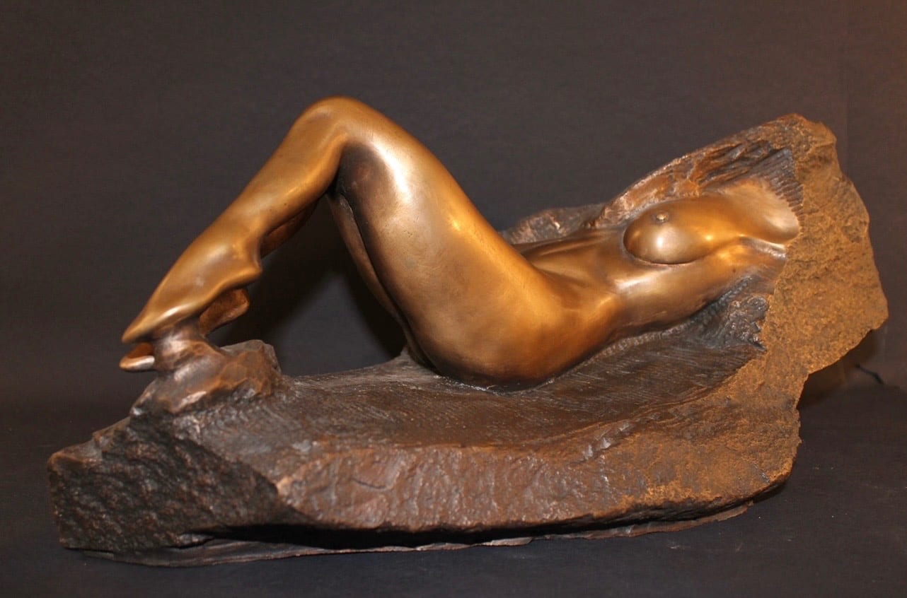 Liegende Frau von Franz Sattler