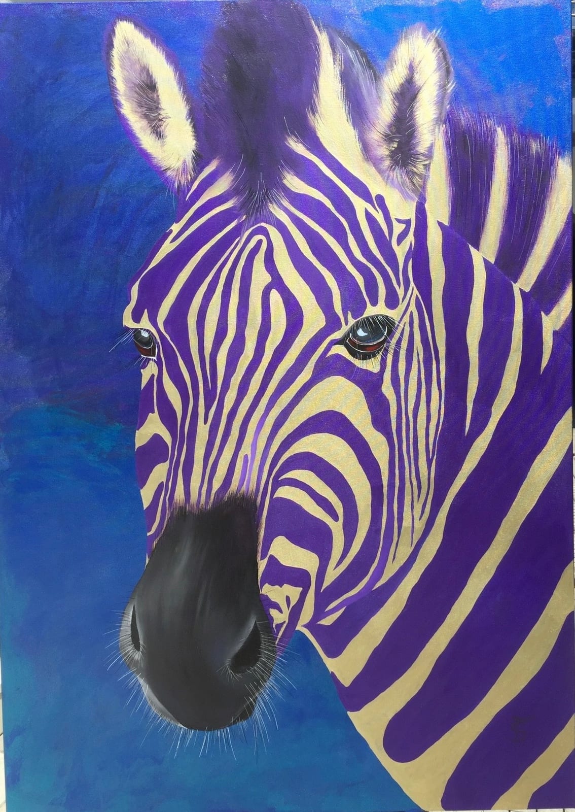 Zebra von Franz Sattler