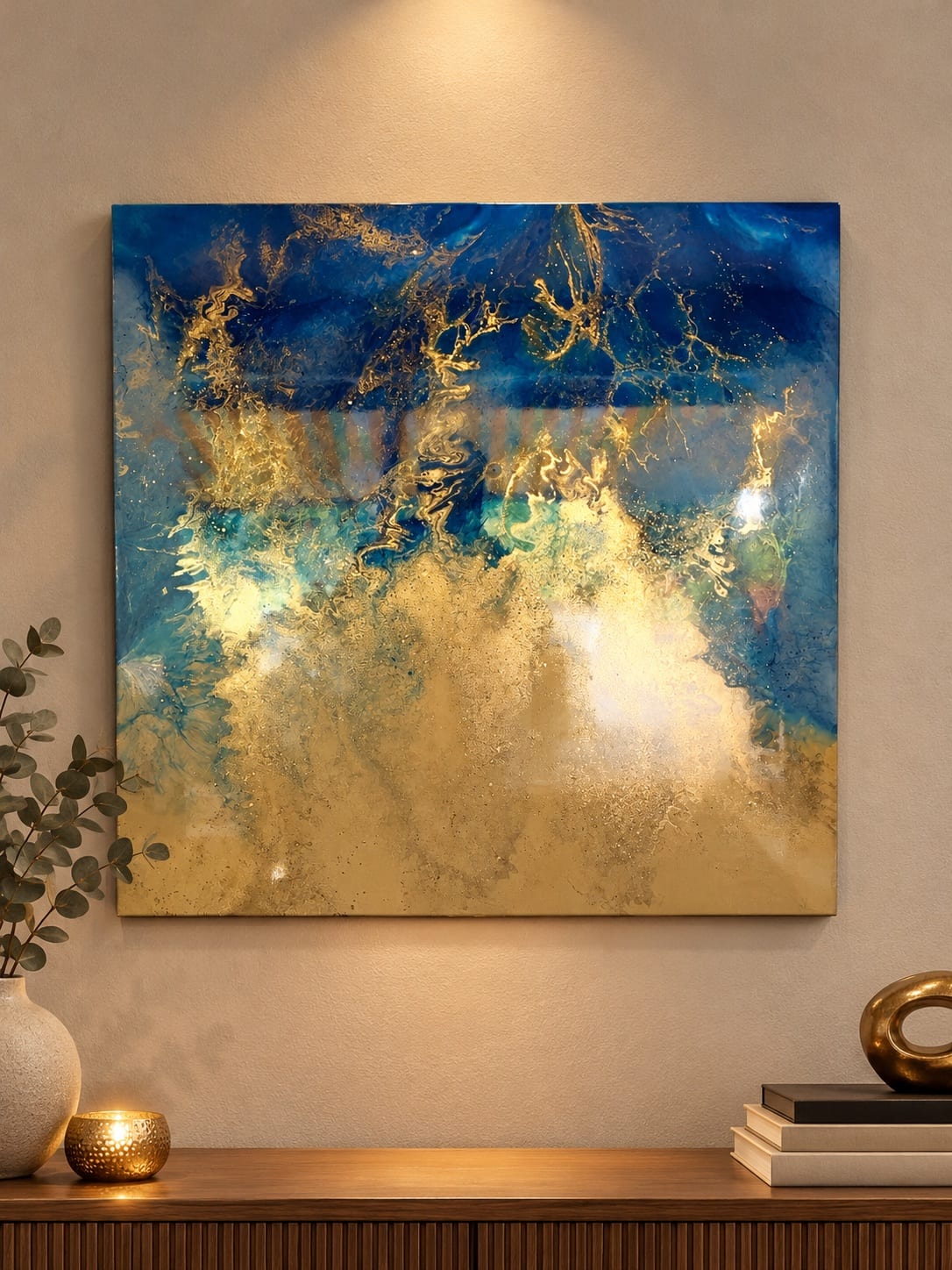Goldblaues Lichtspiel von Martin Göhring