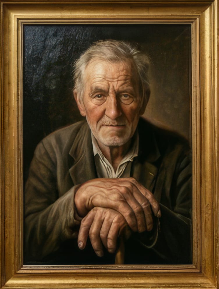 Wise old man von Katharina Gruber
