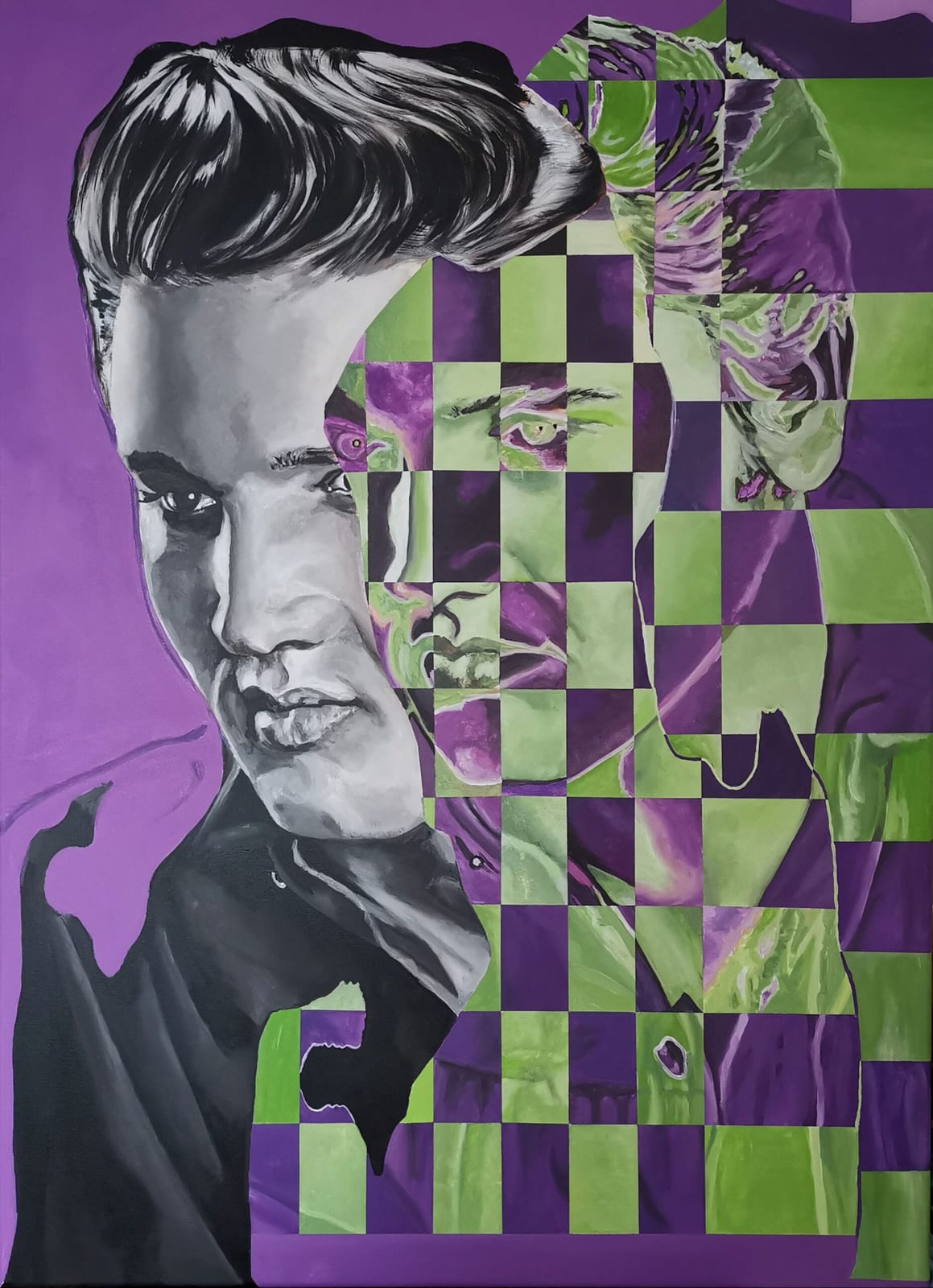 Fragmented Icon – Elvis