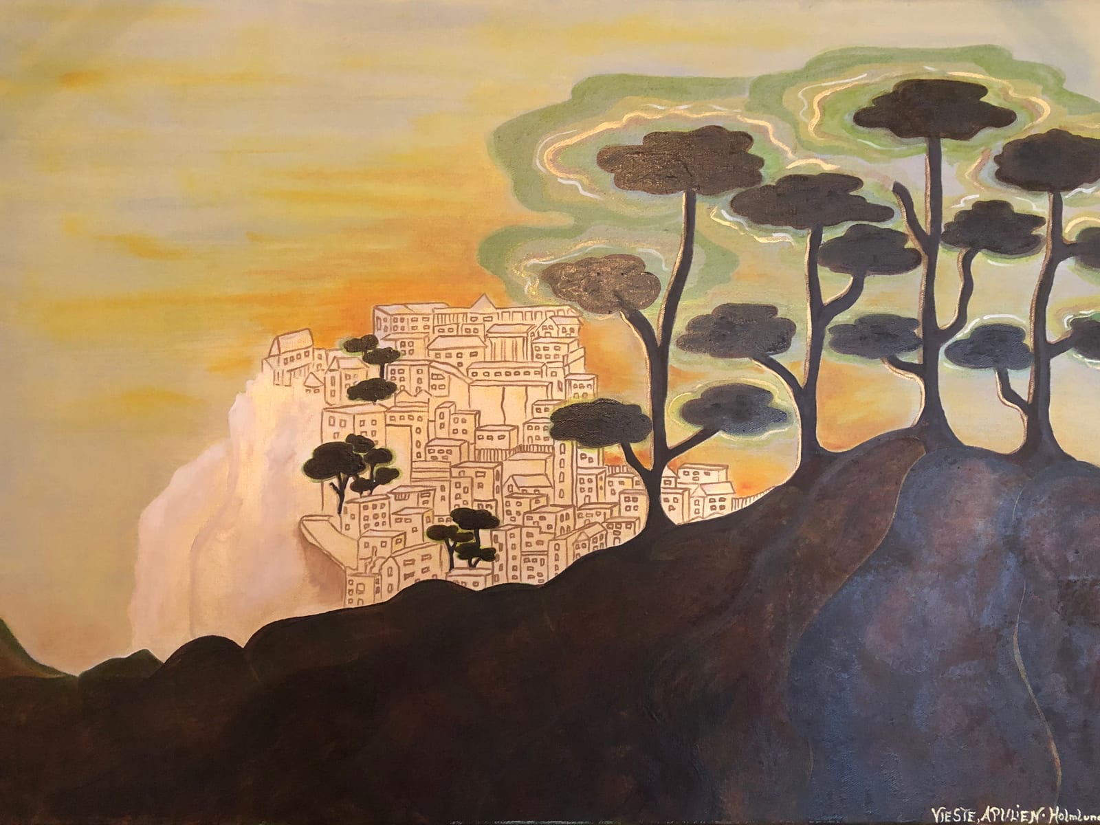 Vieste/ Apulien von Zsuzsanna  Holmlund
