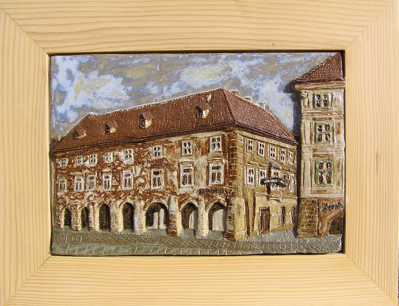 Hauptplatz Wr. Neustadt mit Apotheke