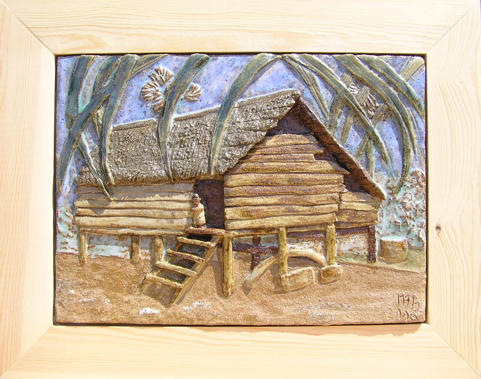 Im Khmerdorf, Kambodscha