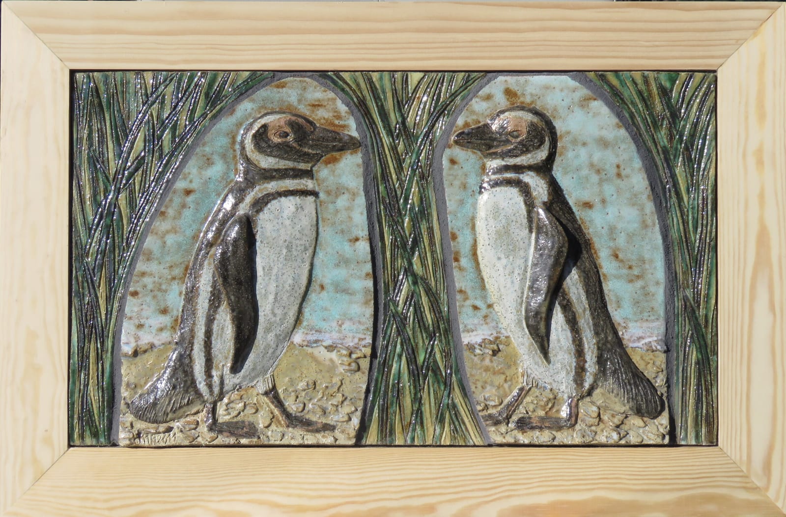 Mosaik Magellan Pinguine, Chile