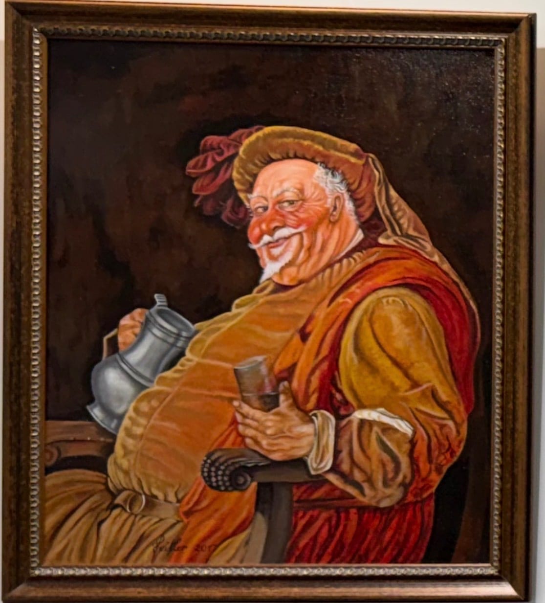 Weintrinker von Norbert Jeitler