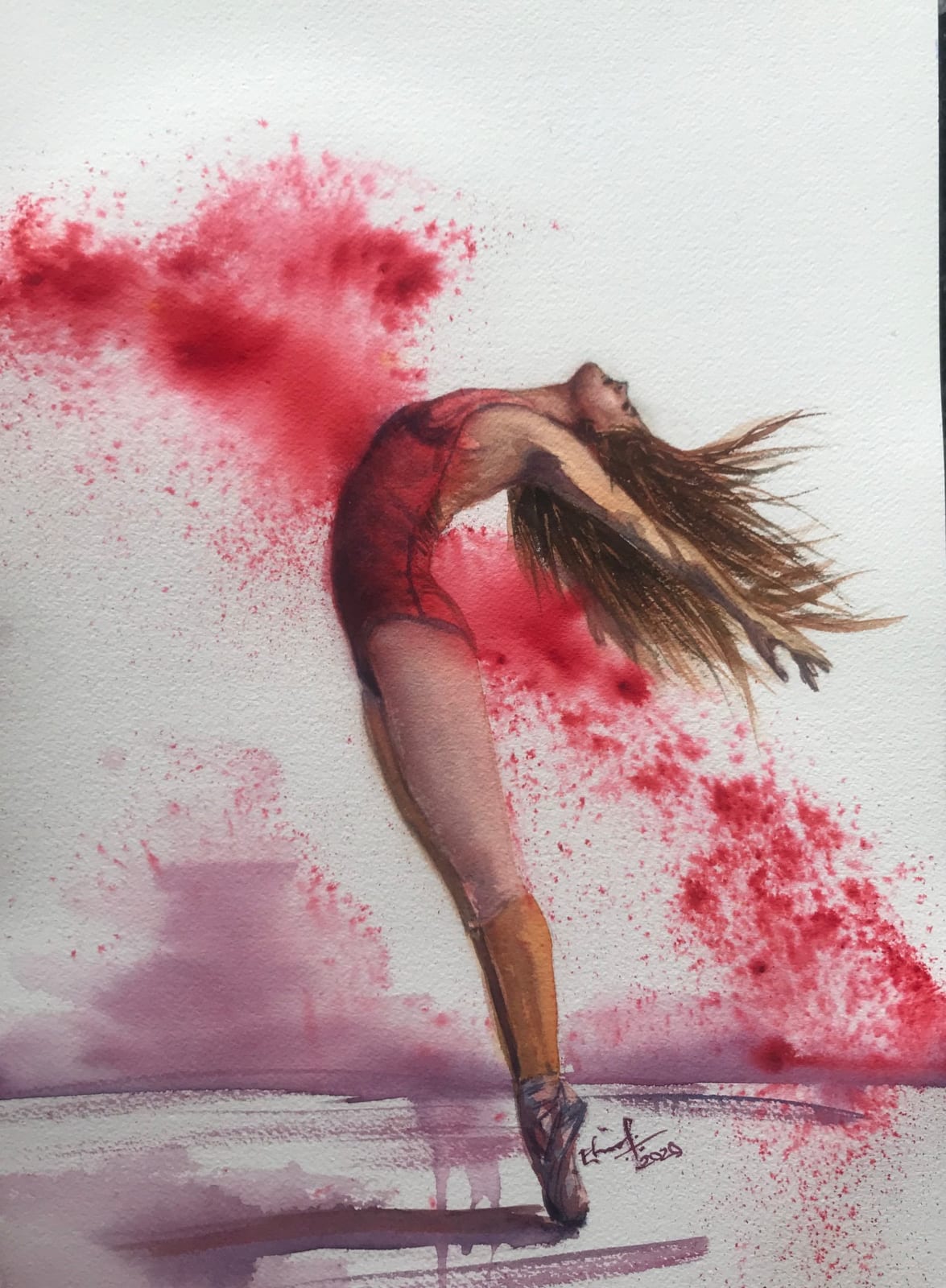 Dance ecstasy von Elcio Hermenegildo  Pereira Junior