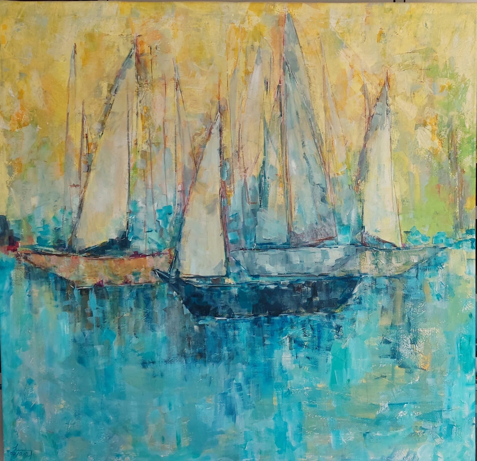 Sun‒Kissed Sails von Sheida