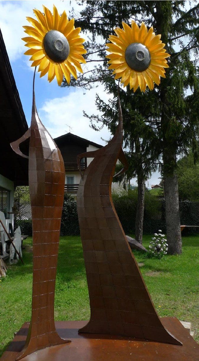 Gespräch im Garten von Friedrich Sebastian Feichter