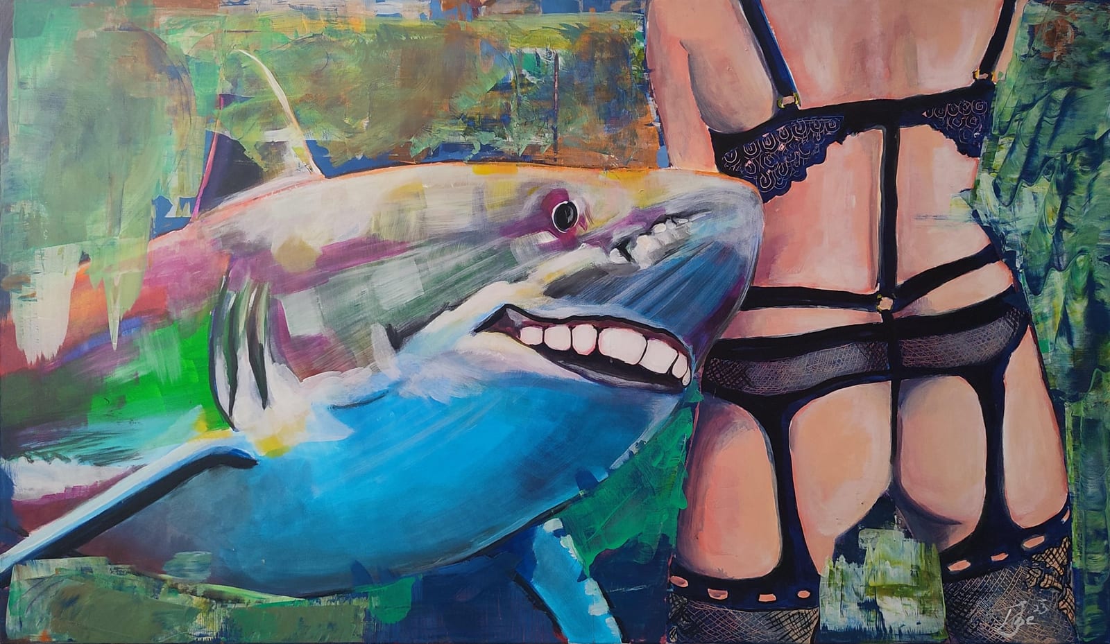 Lady Like and the gender-shark von Joe Köstlinger