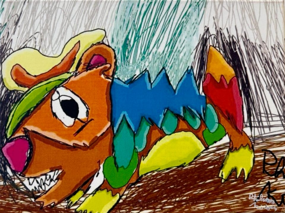 Stachliger freundlicher Löwenfuchs