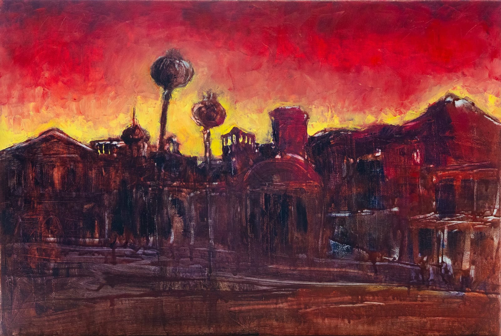 Mohnstadt 2 von Jakob Kohlmayer
