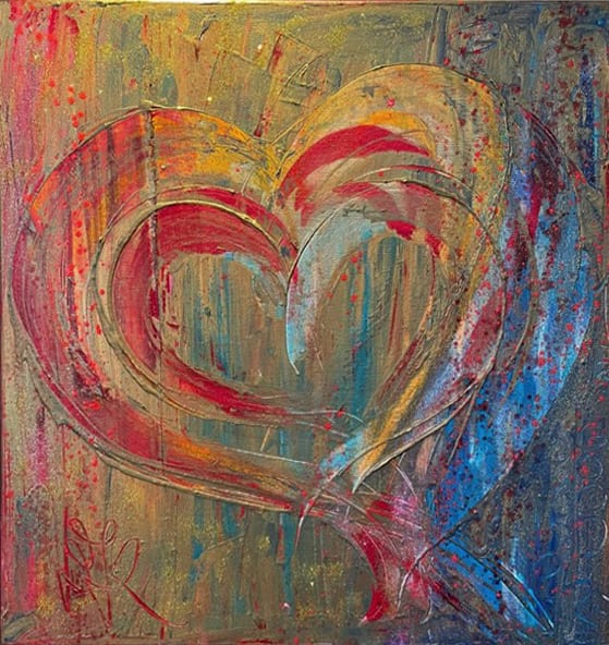 Heart of colour