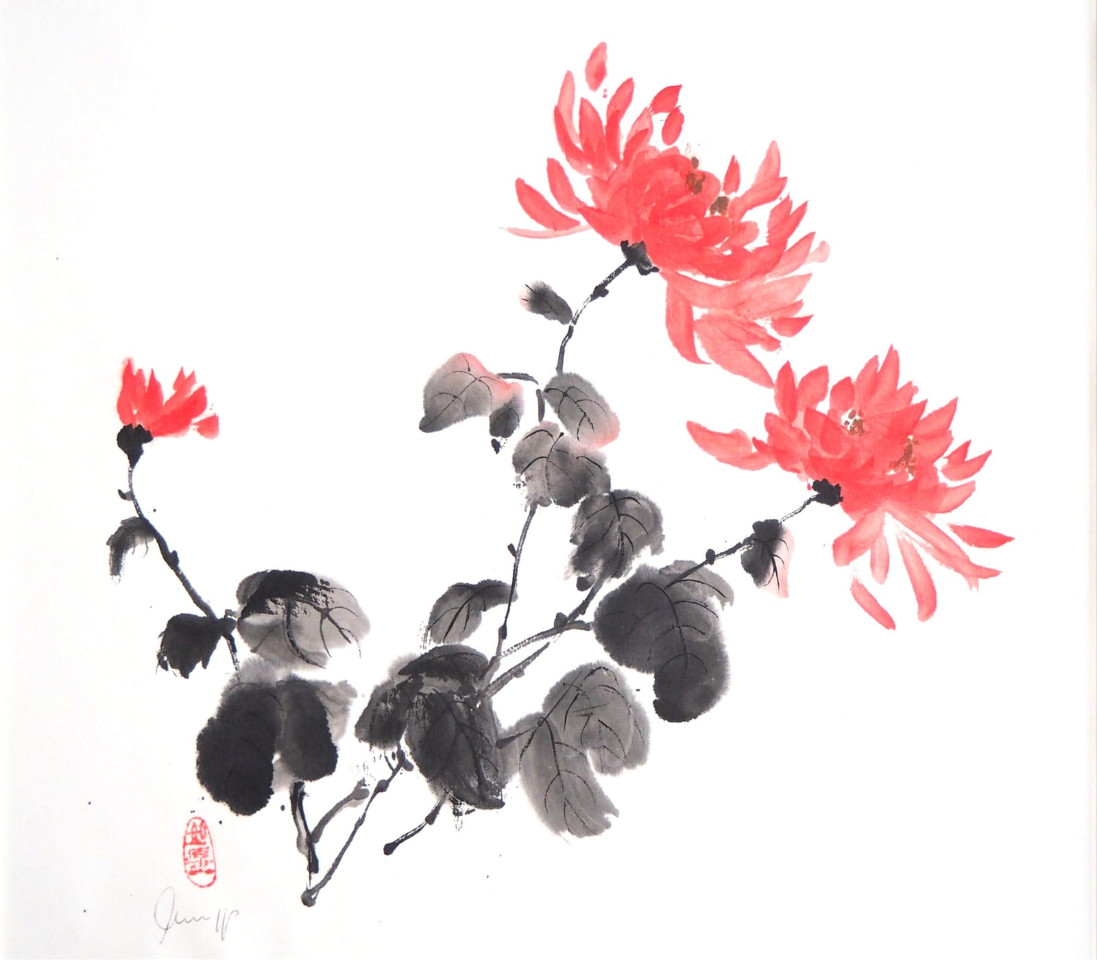 Chrysanthemen von Ute Lempp