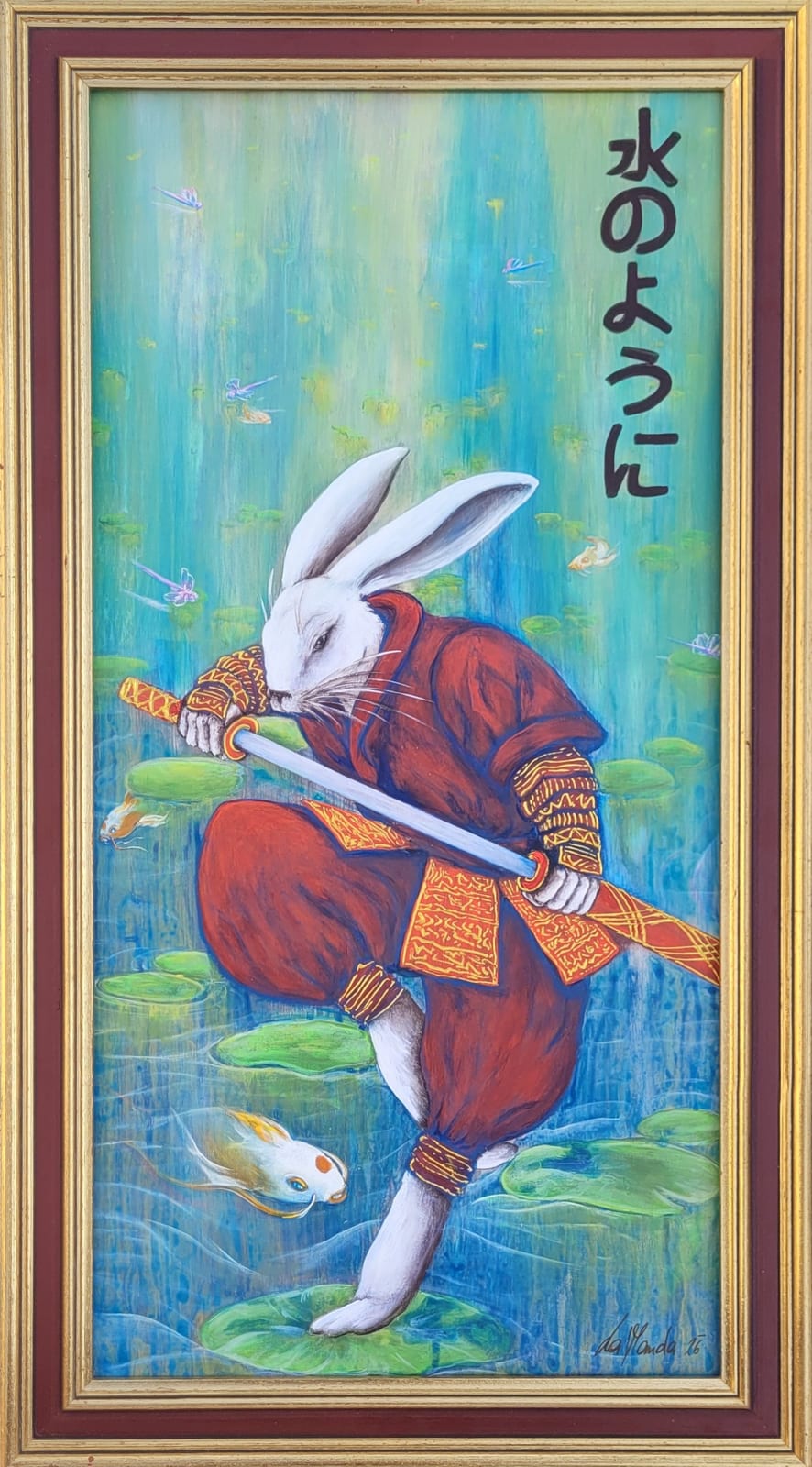 Water - Part III der Serie ‘The Elements of japanese Philosophy’ von La Manda Luminescent