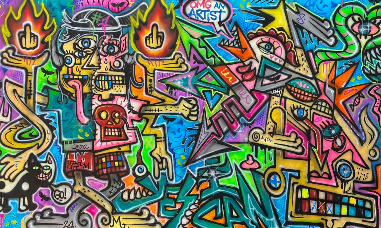 OMG AN ARTIST