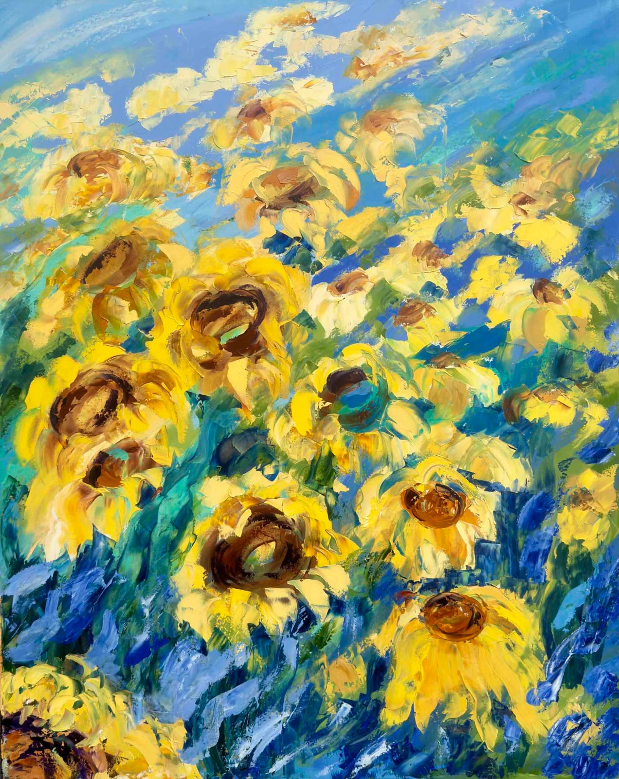 Sonnenblumen I