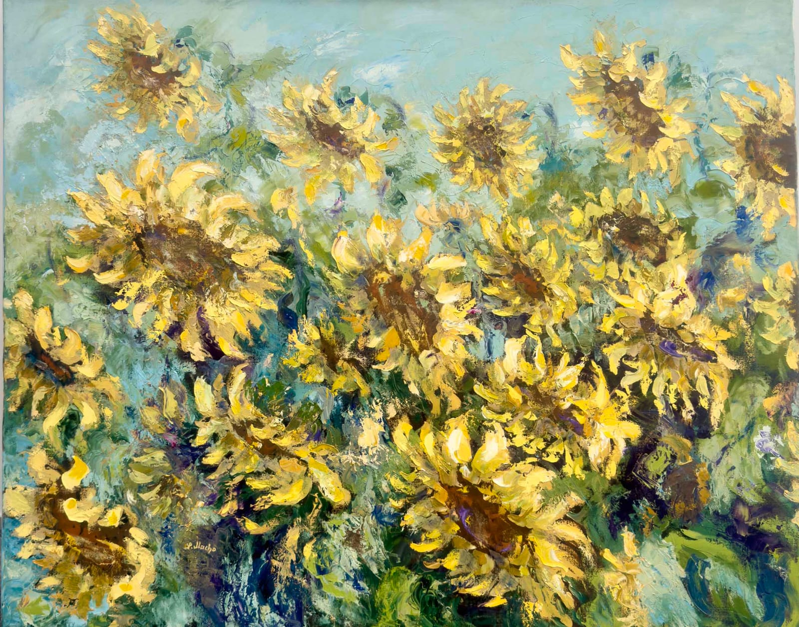 Sonnenblumen IX