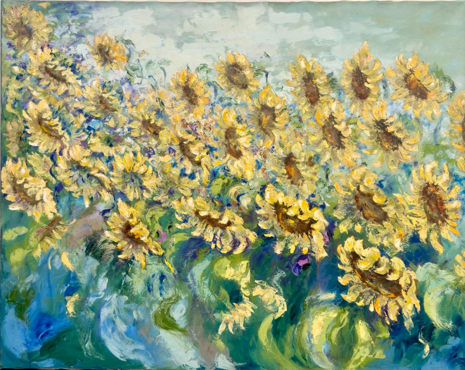 Sonnenblumen X