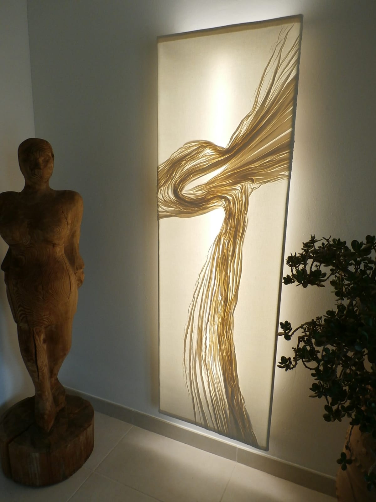 Wandbild Wirbelwind von Margit Wimmer-Fröhlich