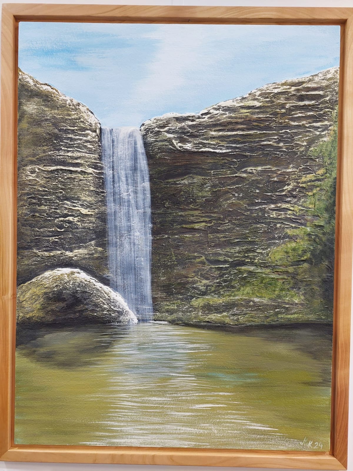 Wasserfall von Kornelia Mauernböck