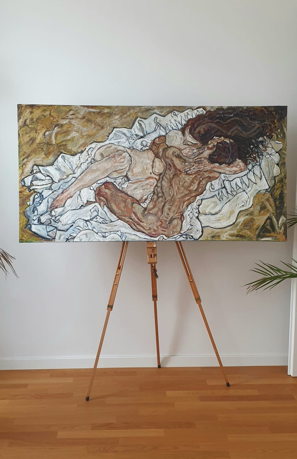 Umarmung ( Kopie von Egon Schiele)