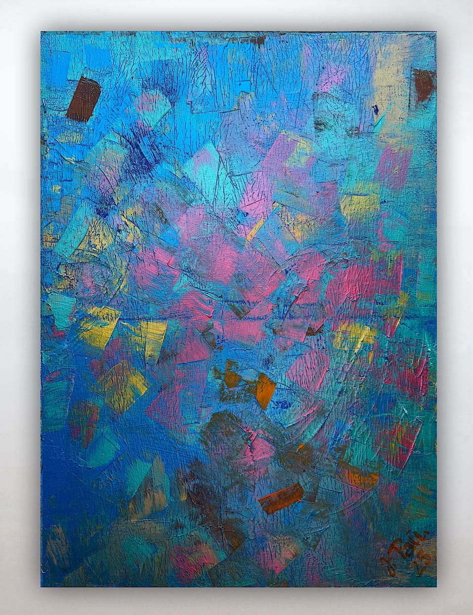 Metallic Blau