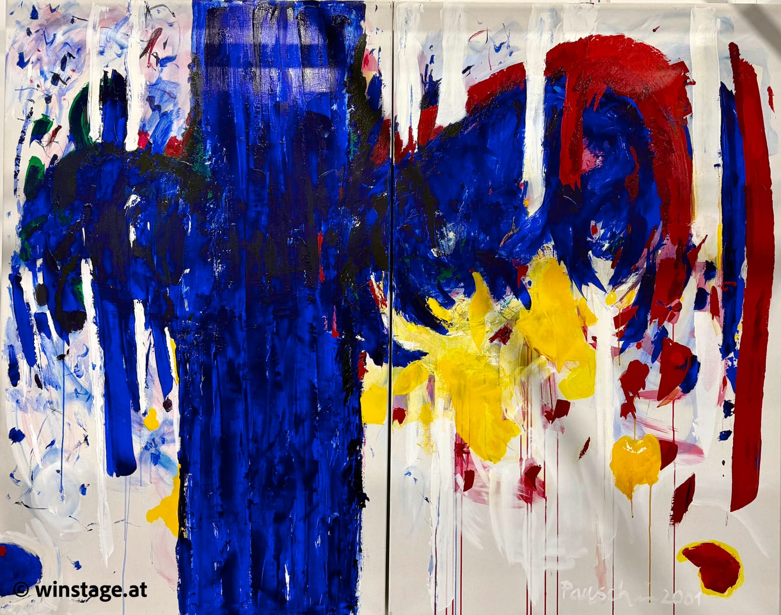 Blauer Meridian / Der Eroberer - Diptychon