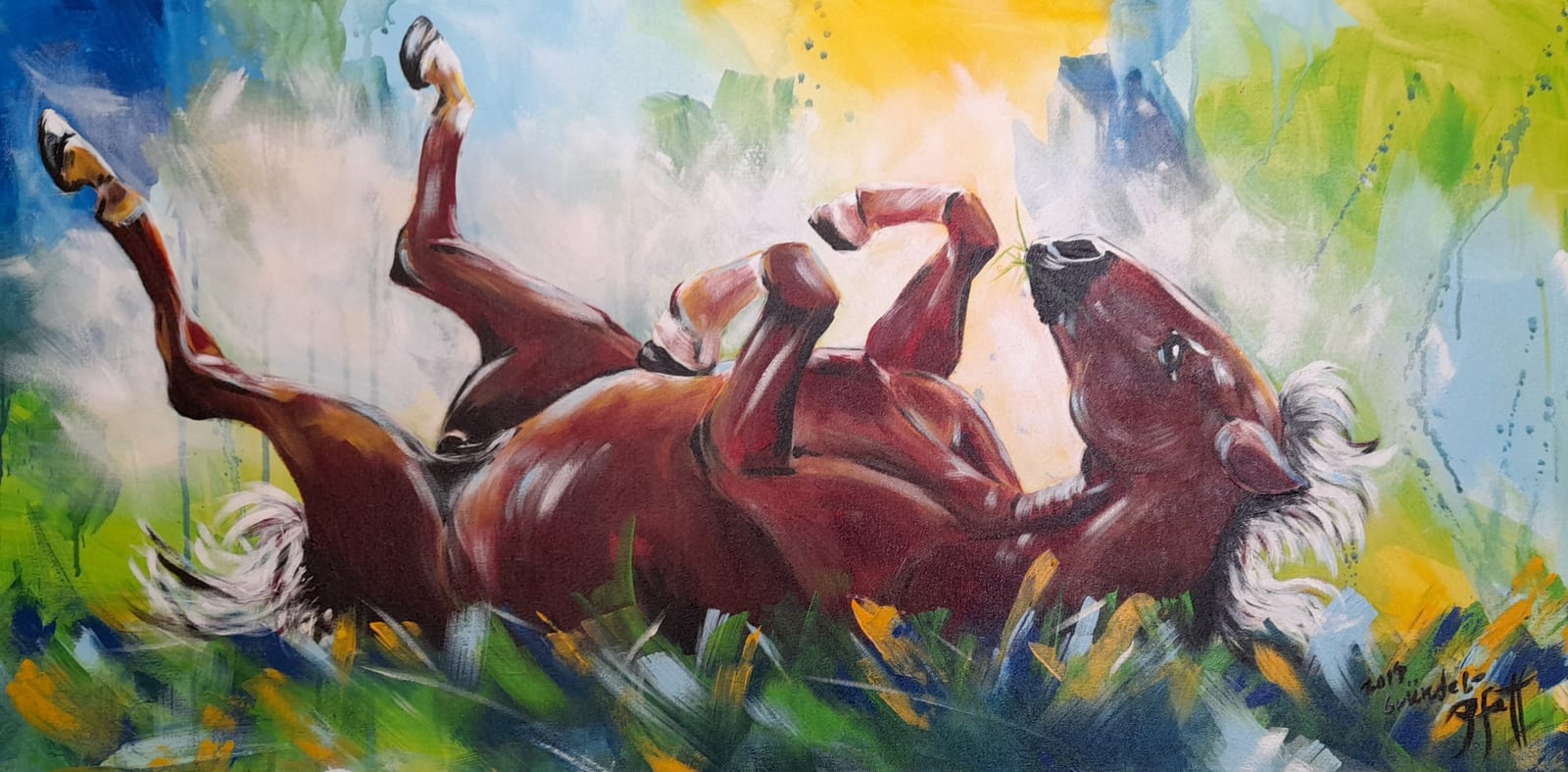 Freude (Pferd) von Inge Gründel-Pfaff