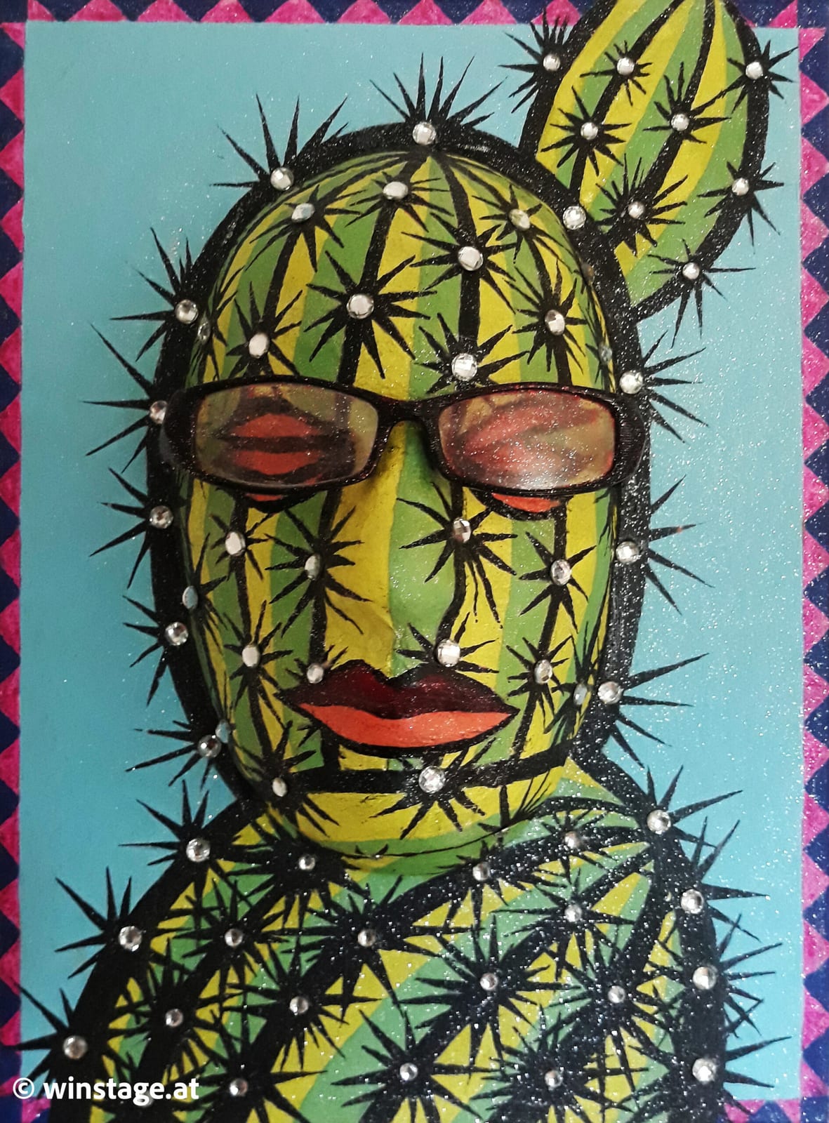 PopArt Selfie - Kaktussi