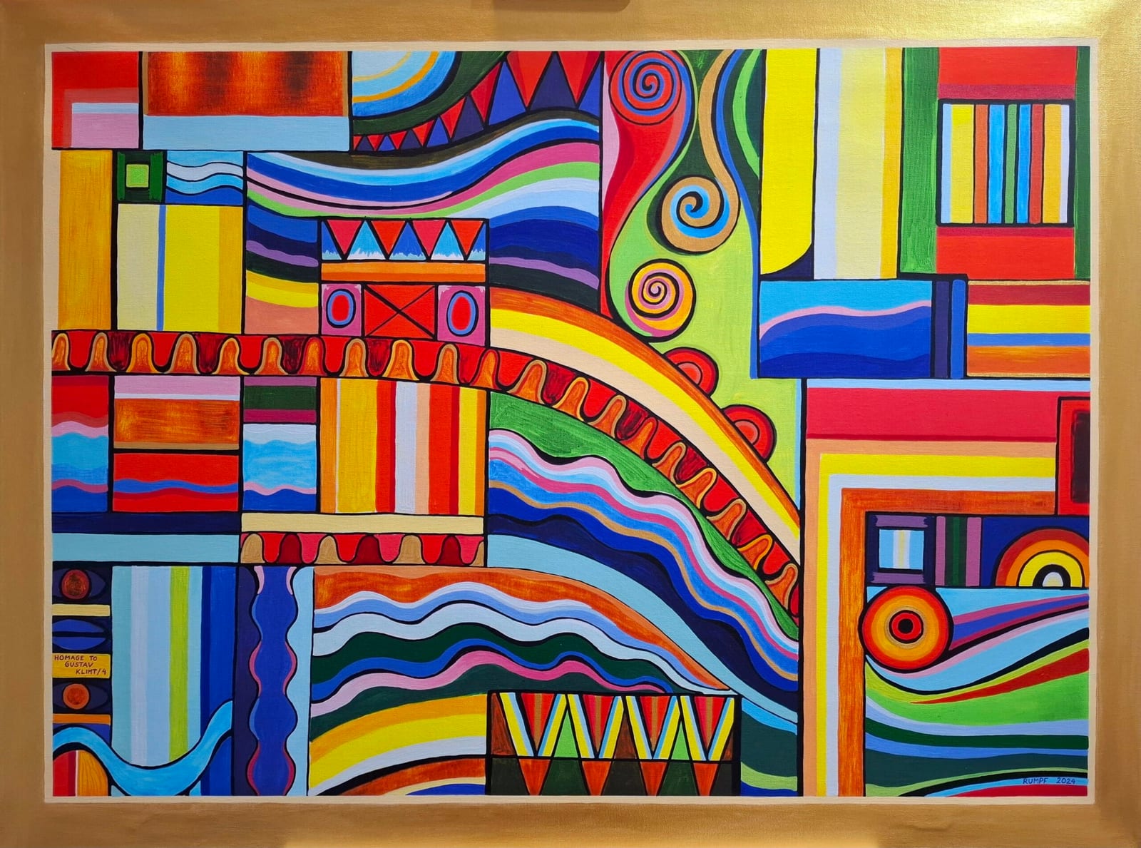 Hommage to Gustav Klimt