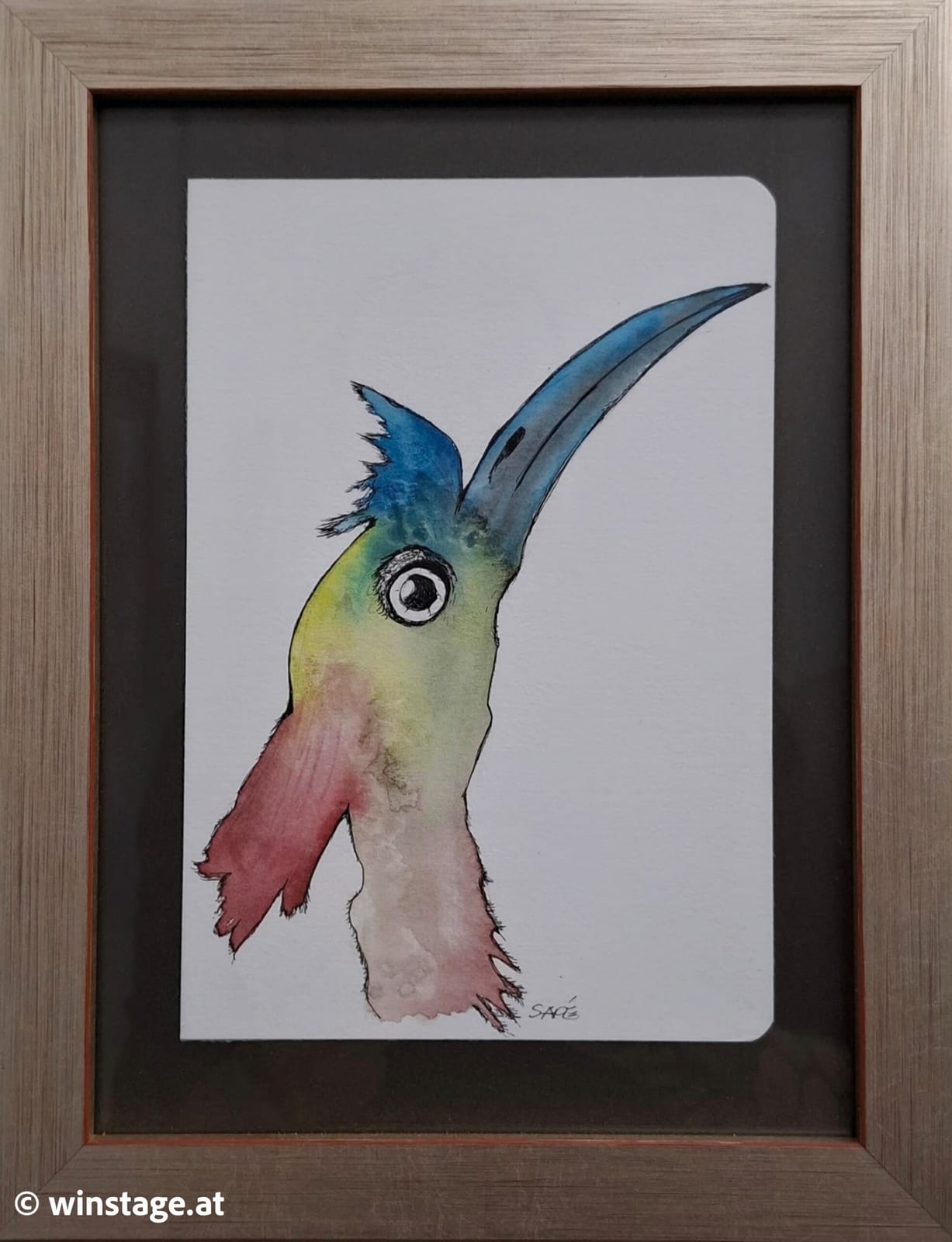 Bunter Vogel