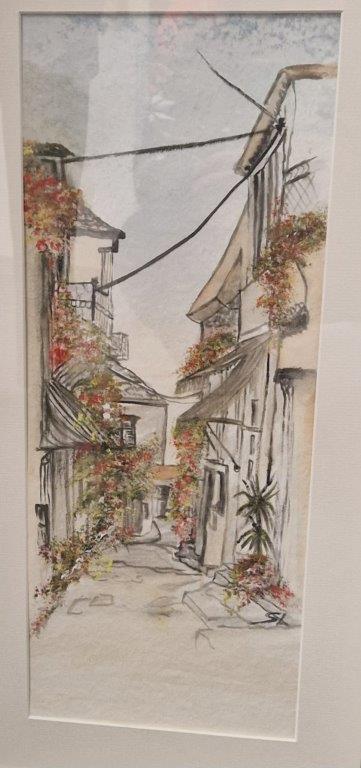 Griechenland Aquarell