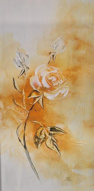Rose in Gelb
