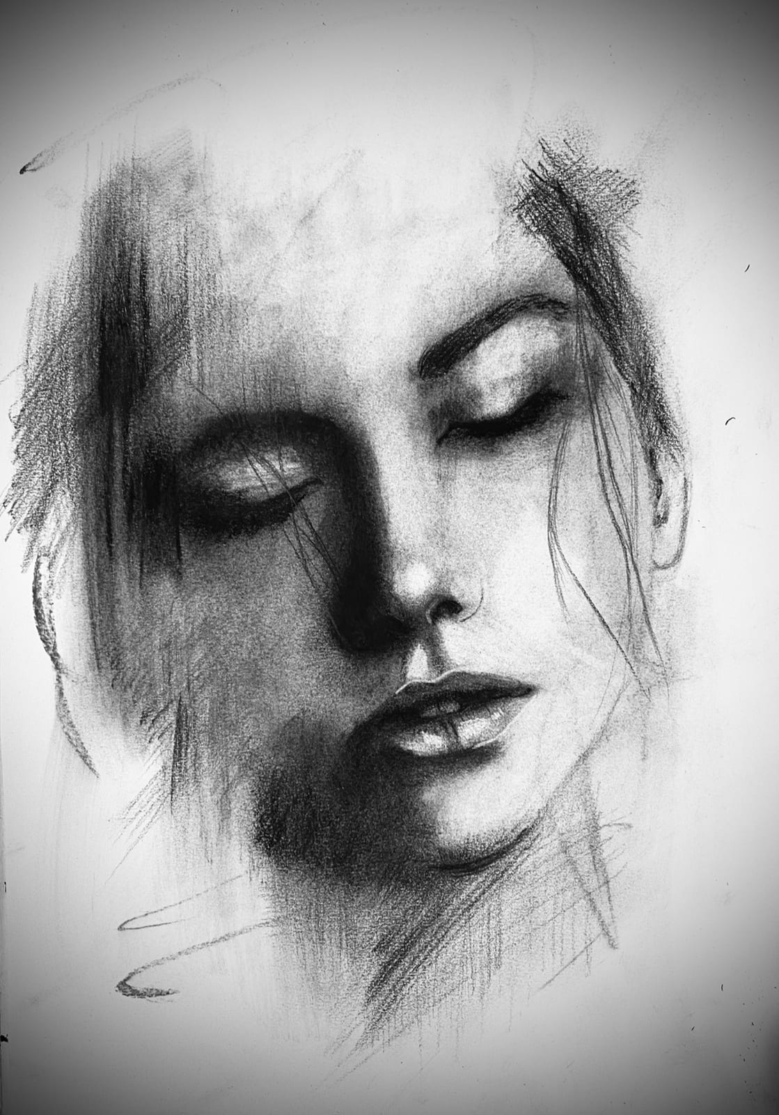 „the silence beneath the lids“
