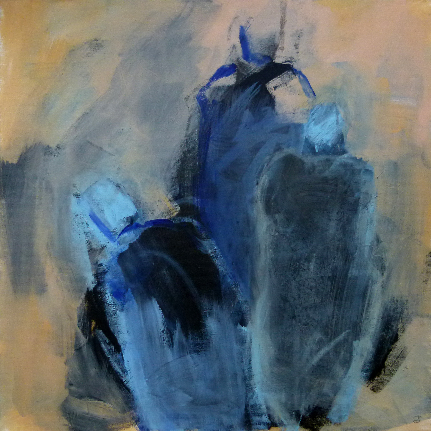 Gemeinschaft in Blau