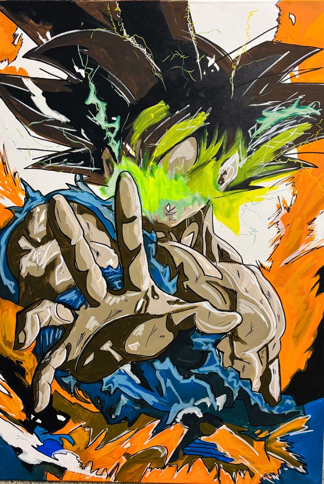 Dragonball Z- Son Goku verwandelt sich von Ajdin Softic