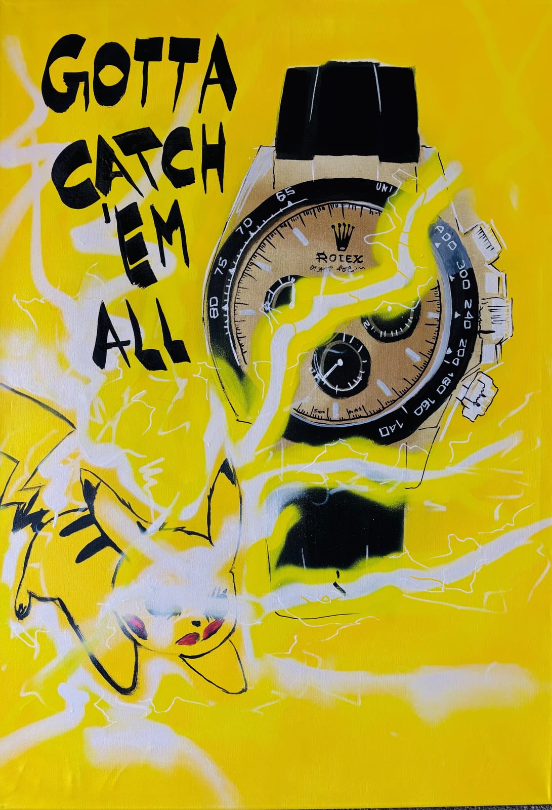 Pikachu vs Rolex von Ajdin Softic