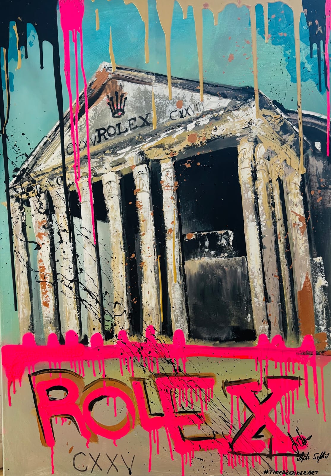 Pop Art übernimmt Rom von Ajdin Softic